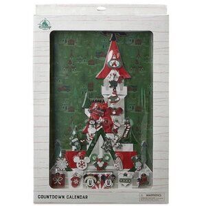 Disney Parks Mickey Countdown Advent Calendar Christmas Castle